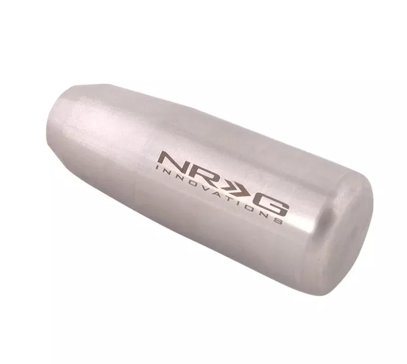 NRG Universal Short Shifter Knob – 3.5in. Length / Heavy Weight .85Lbs. – Silver