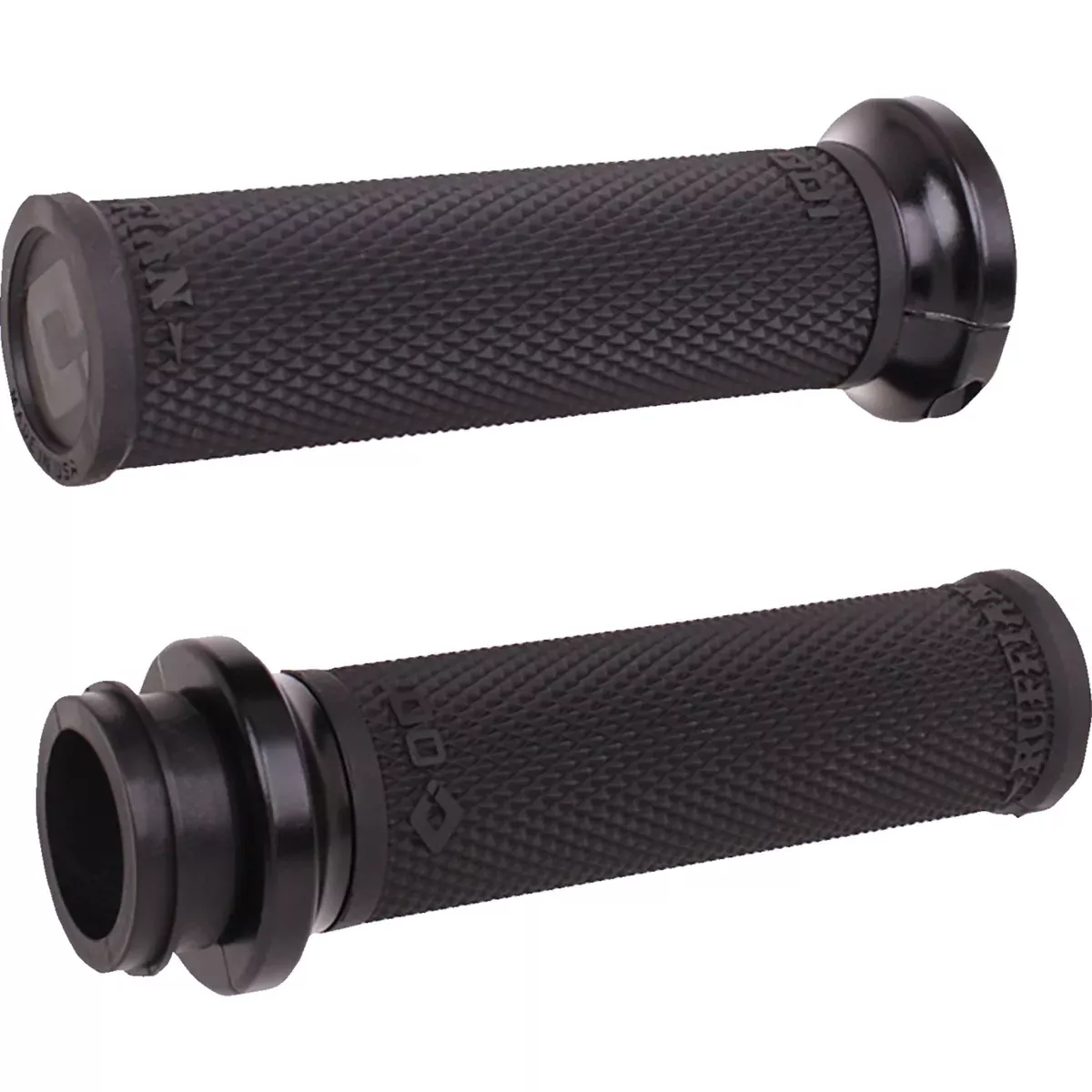 Odi Ruffian Grips - V30HTWB-B For Harley Motorcycles 2008-2024