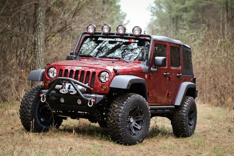 OMIX 4-Piece Fender Flare Kit 11609.30 fits 2007-2018 Jeep Wrangler JK