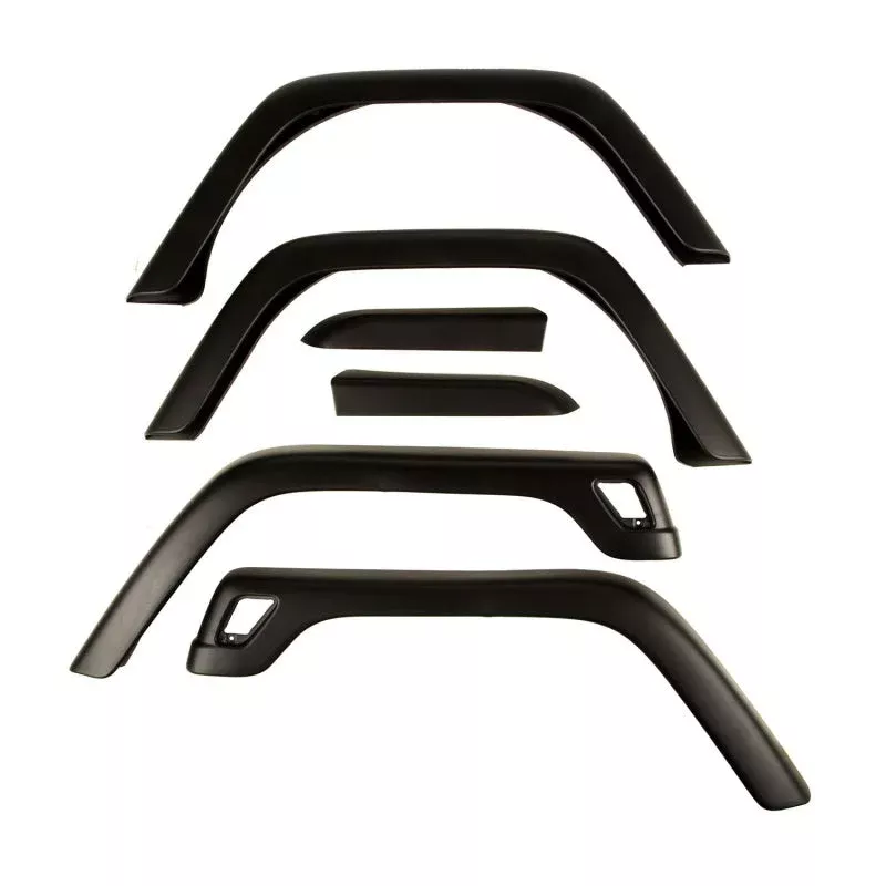 OMIX 6-Piece Fender Flare Kit 11603.11 fits 1997-2006 Jeep Wrangler