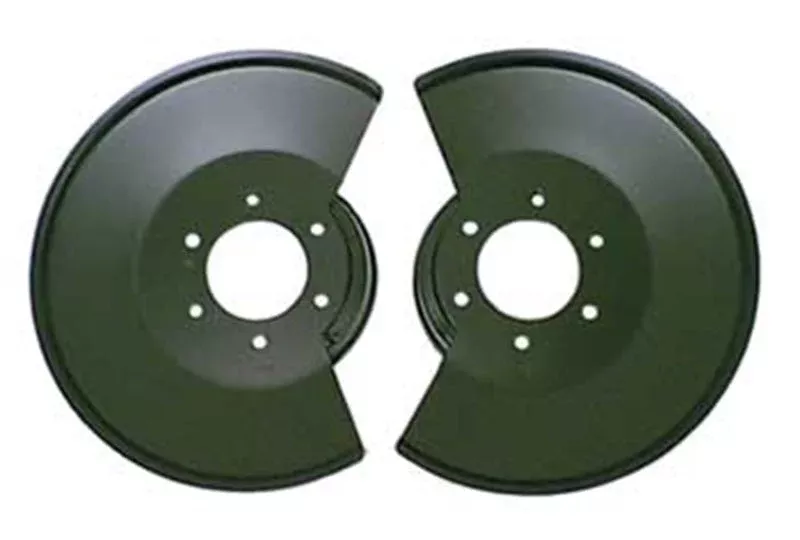 Omix Disc Brake Dust Shields fits 1978-1986 Jeep CJ5 / 1978-1986 Jeep CJ7 / 1978-1986 Jeep Scrambler