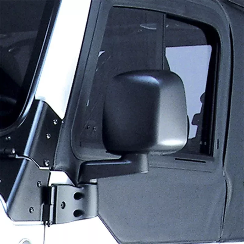 Omix Door Mirror Black Left 11002.11 fits 1987-1995, 1997-2006 Jeep Wrangler