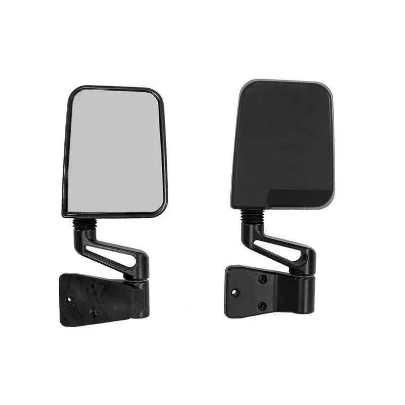 Omix Door Mirror Kit Black 11002.03 fits 1987-1995, 1997-2002 Jeep Wrangler