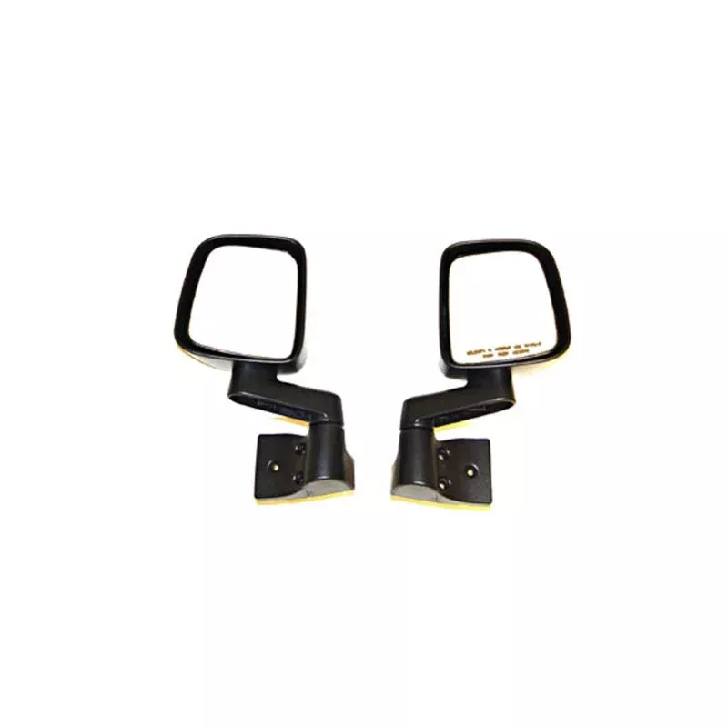 Omix Door Mirror Kit Black 11002.09 fits 1987-1995, 1997-2006 Jeep Wrangler