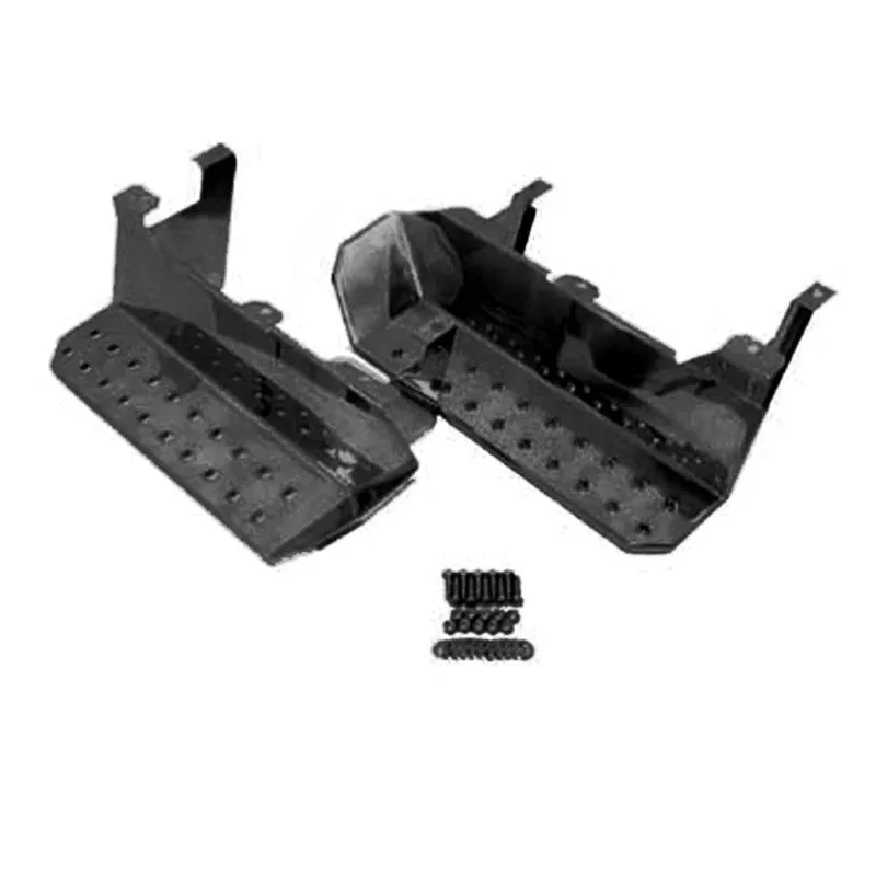 Omix Side Steps Semi-Gloss Black fits 1976-1986 Jeep CJ5, CJ7, Scrambler