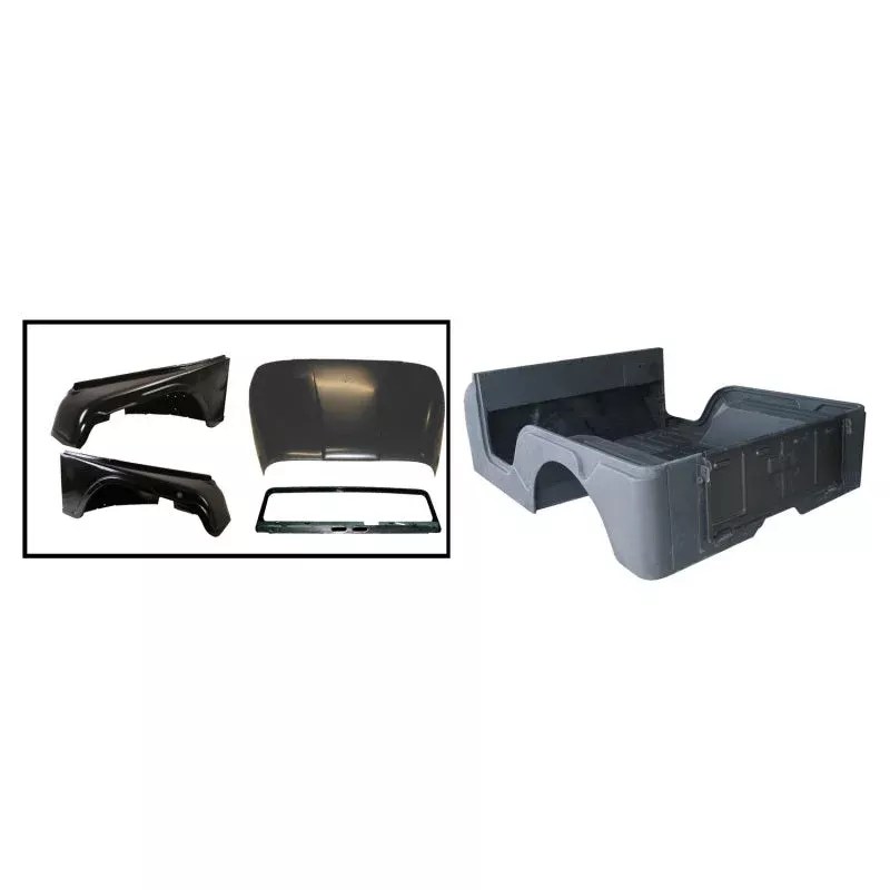 Omix Steel Body Kit fits 1976-1983 Jeep CJ5