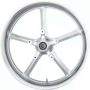 (OPEN BOX) Coastal Moto Rockstar Wheel – 1502-ROC-213-CH For Harley Touring 2008-2022