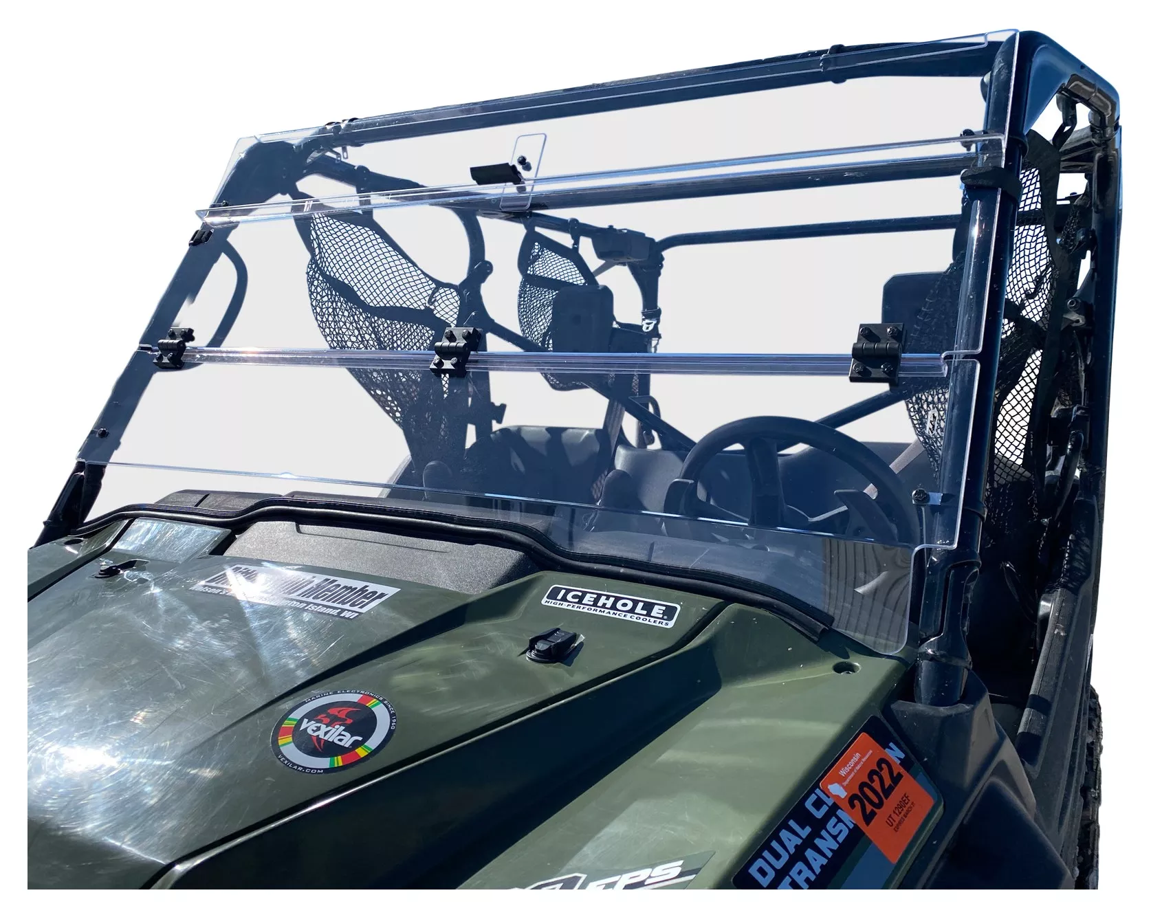 Open Trail Gen 2 Folding Windshield Honda Pioneer 1000 2016-2026