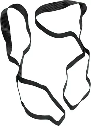 Parts Unlimited 1.5" Black Tie Down Extensions (3920-0083)