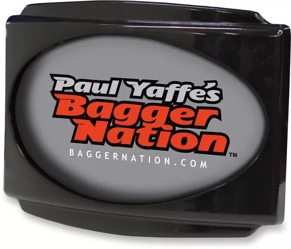 Paul Yaffe Bagger Nation License Plate Frame - CVO - Black