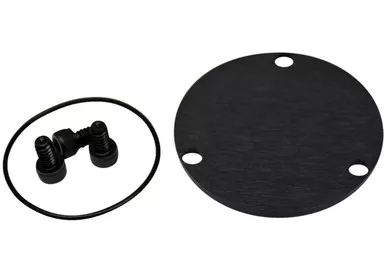 PEM Dust Cap Kit Black 2.5 GN O-Ring Screws GNDCBLKKIT