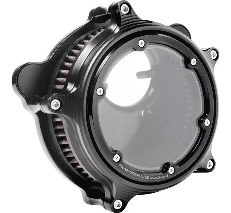Performance Machine Black Ops Vision Series Air Cleaner Harley Sportster 91-21