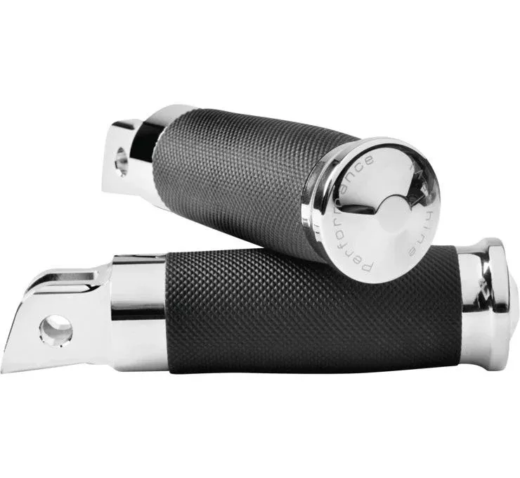 Performance Machine Chrome Contour Rider Footpegs Harley M8 Softail 18-20