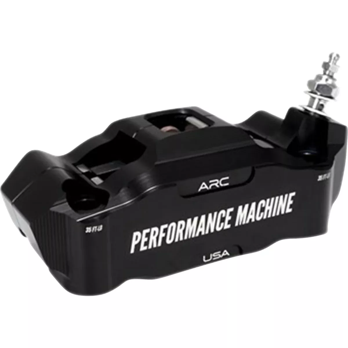 PERFORMANCE MACHINE (PM) 1701-0810 0052-2426-MB Race Series Radial Mount Caliper Radial Mount Caliper, Front Right - Black Anodized