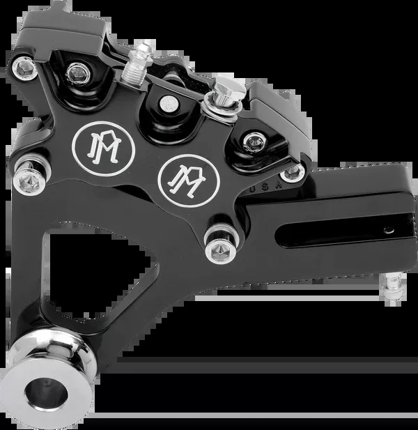 Performance Machine (PM) 4-Piston Caliper – Rear – Contrast Cut™ – 08-17 FXD