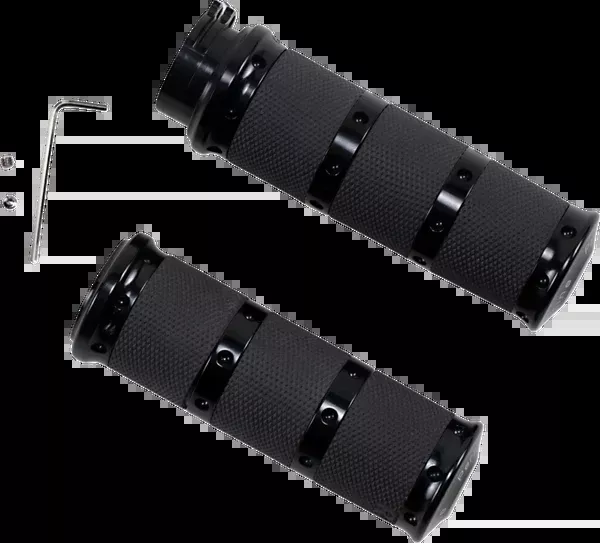 Performance Machine (PM) Contour XL Renthal Wrapped Grips – Cable – Black