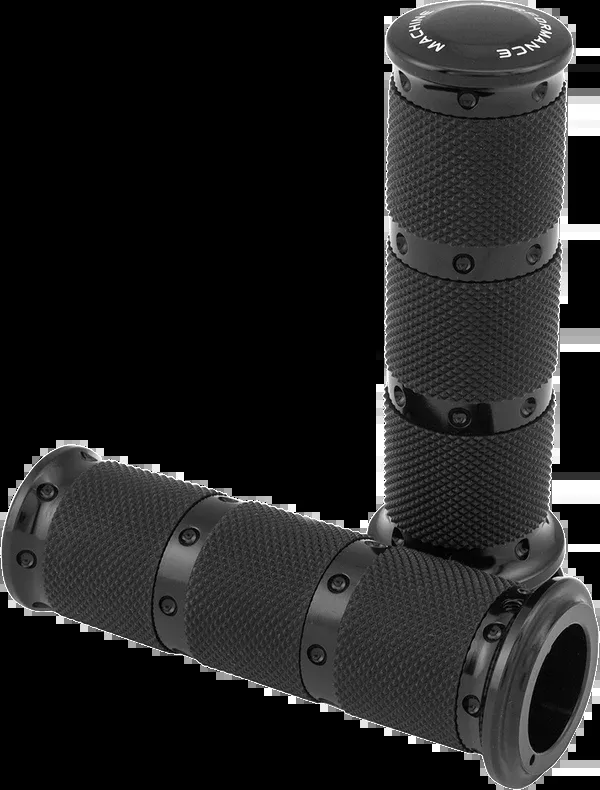 Performance Machine (PM) Contour XLS Renthal Wrapped Grips – Cable – Black