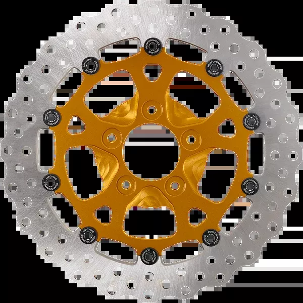 Performance Machine (PM) Dominator Rotor - Front - 11.8" - Gold