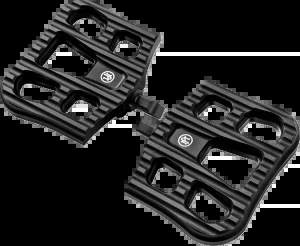Performance Machine (PM) Drifter Floorboards - Passenger - Black Ops - FL