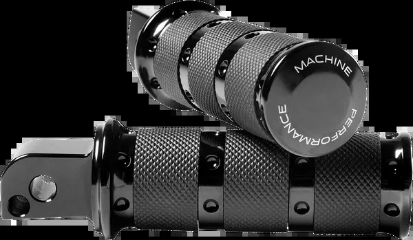 Performance Machine (PM) Foot Pegs – Black – XLS – M8 – Passenger