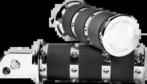 Performance Machine (PM) Foot Pegs – Chrome – XLS – M8 – Passenger