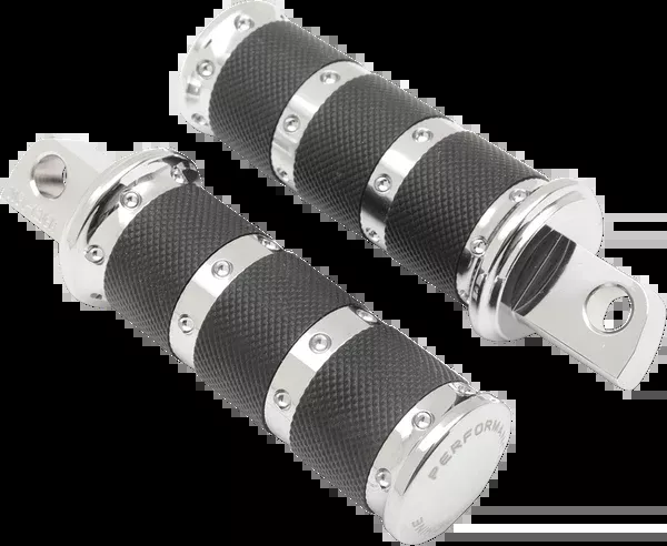 Performance Machine (PM) Foot Pegs – Chrome – XLS