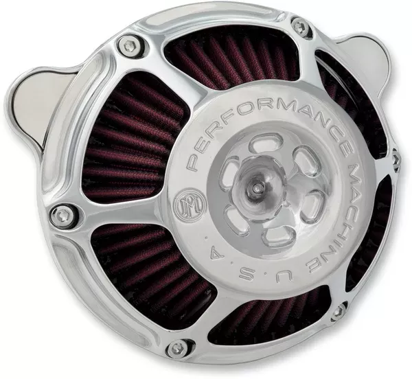Performance Machine (PM) Max HP Air Cleaner Kit – Chrome