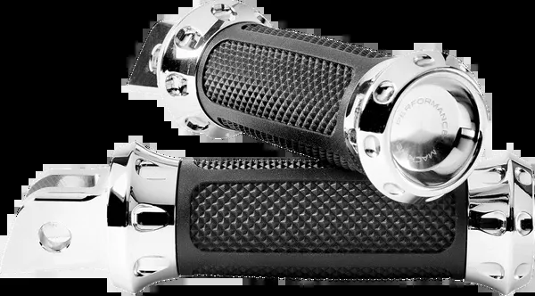 Performance Machine (PM) Overdrive Foot Pegs – Driver – Chrome – FL/FX