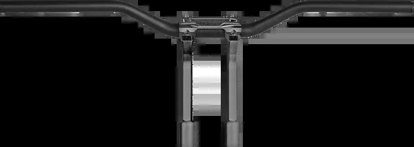 Performance Machine (PM) Phatbar & Riser Kit - Internal Wiring - 9" - Black Ops