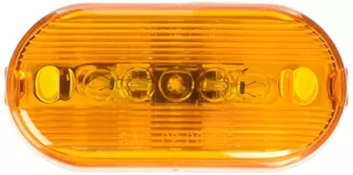 Peterson Manufacturing V135A Amber Oval Clearance Light