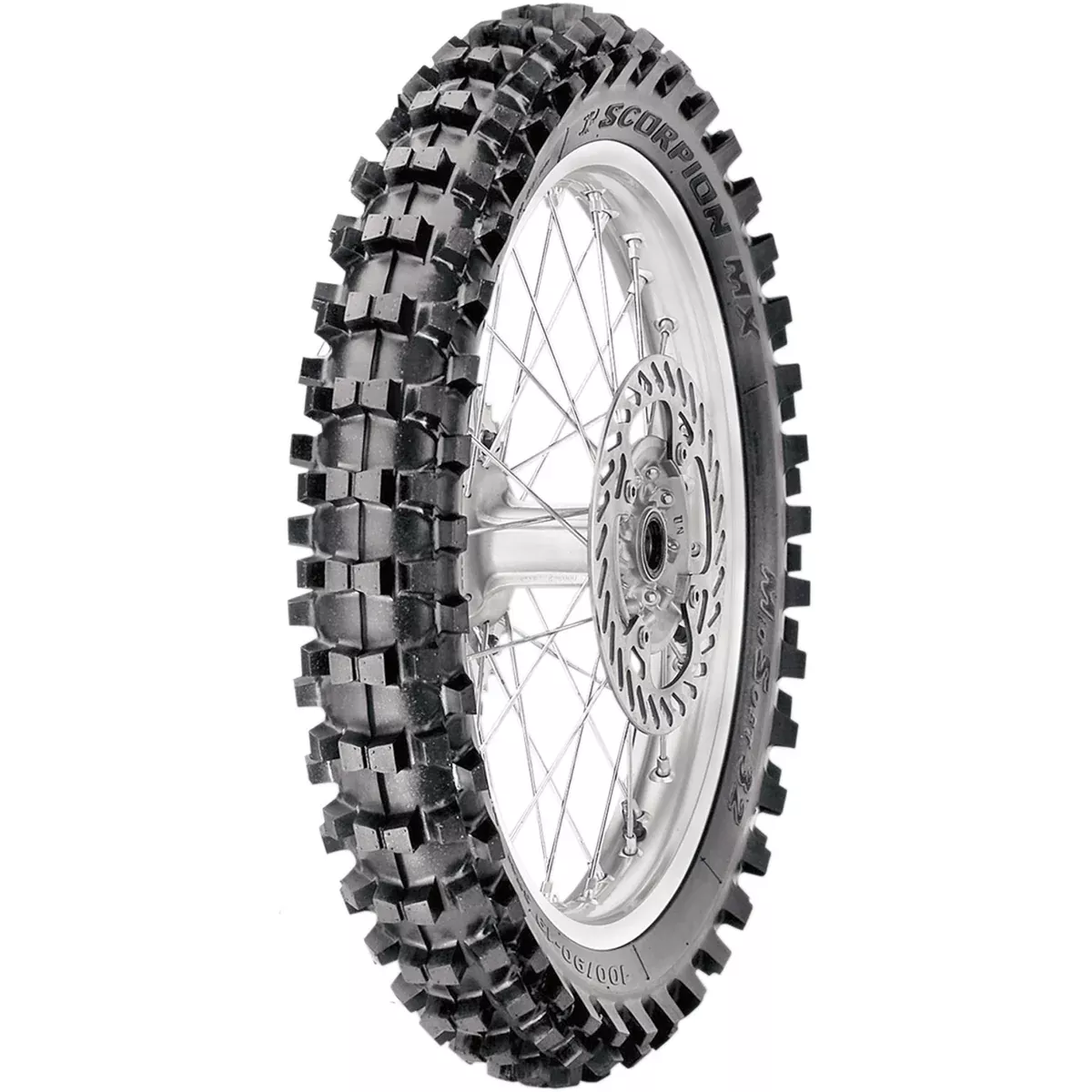 PIRELLI 0306-0969 4574800 Scorpion™ MX32 Mid Soft Tire Tire – Scorpion™ MX32 Mid Soft – Rear – 120/80-19 – 63M