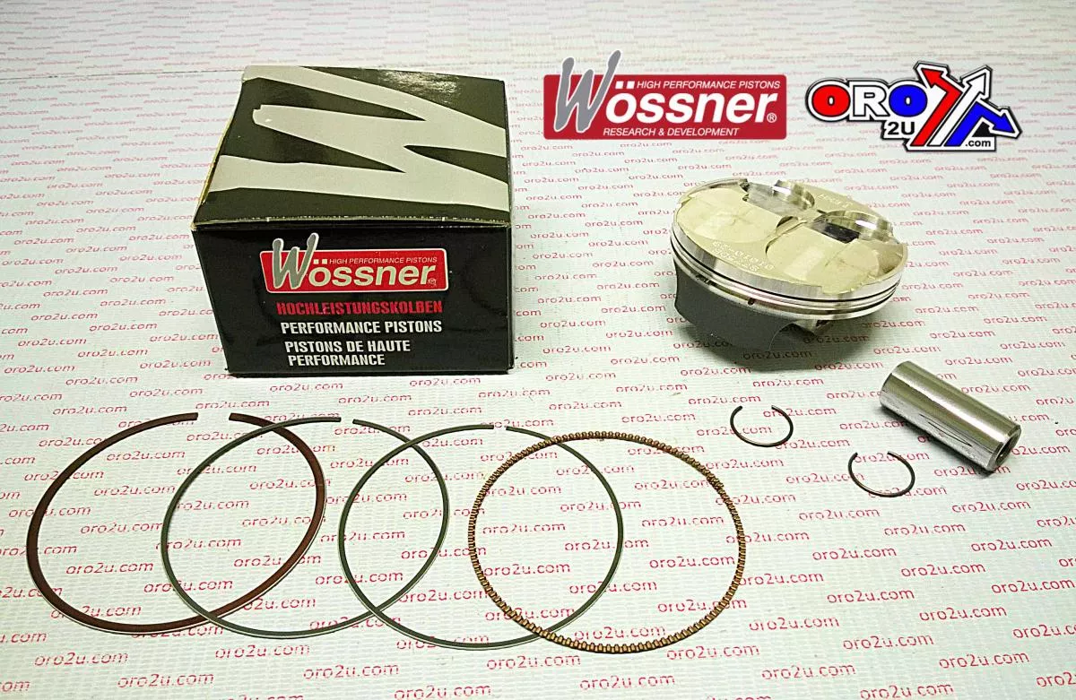 PISTON KIT 10-13 CRF250 76.80, 8775DA WOSSNER HONDA, 13110-KRN-A40