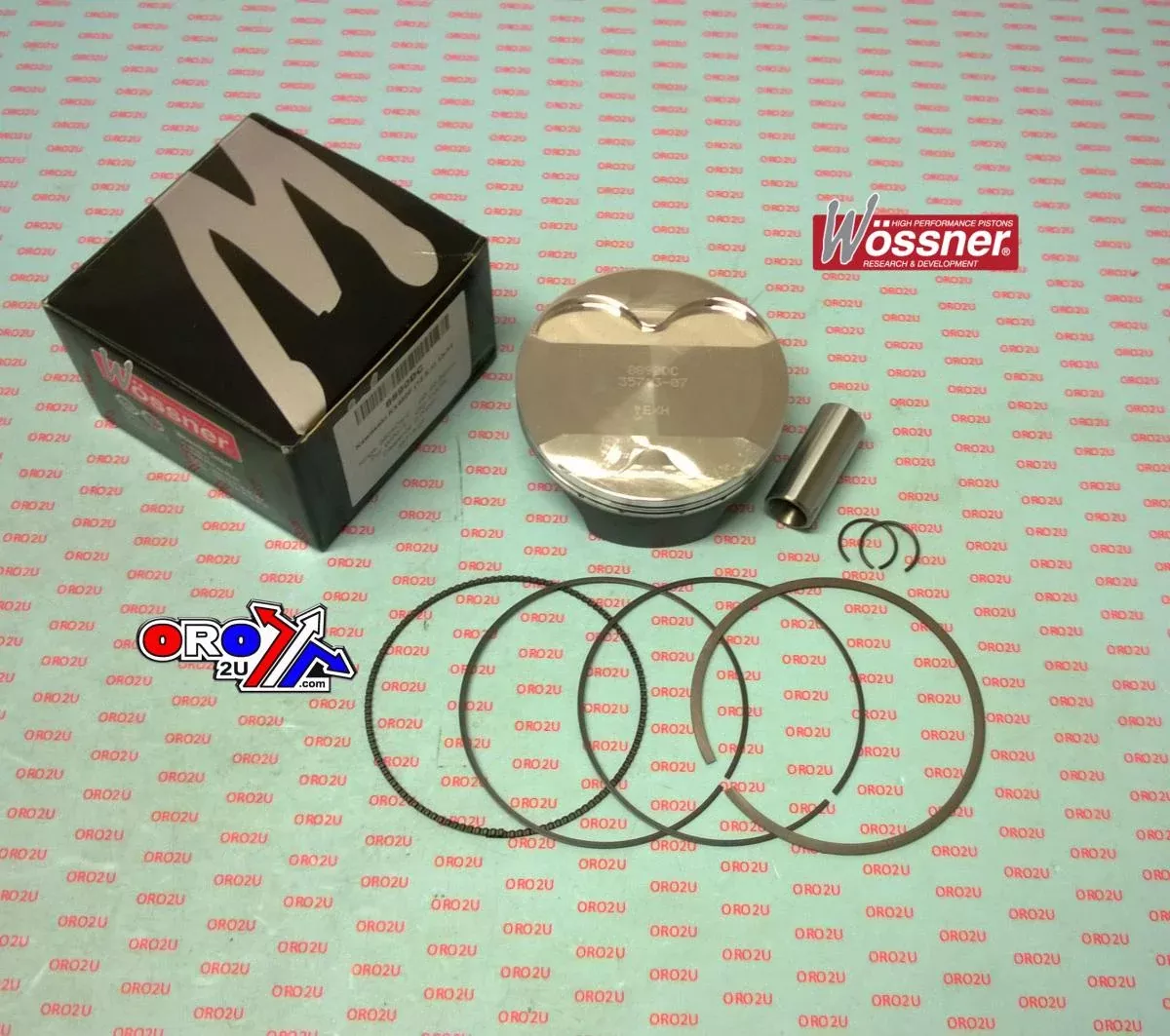 PISTON KIT 13-14 KX450F 96.00, WOSSNER 8890DC KAWASAKI