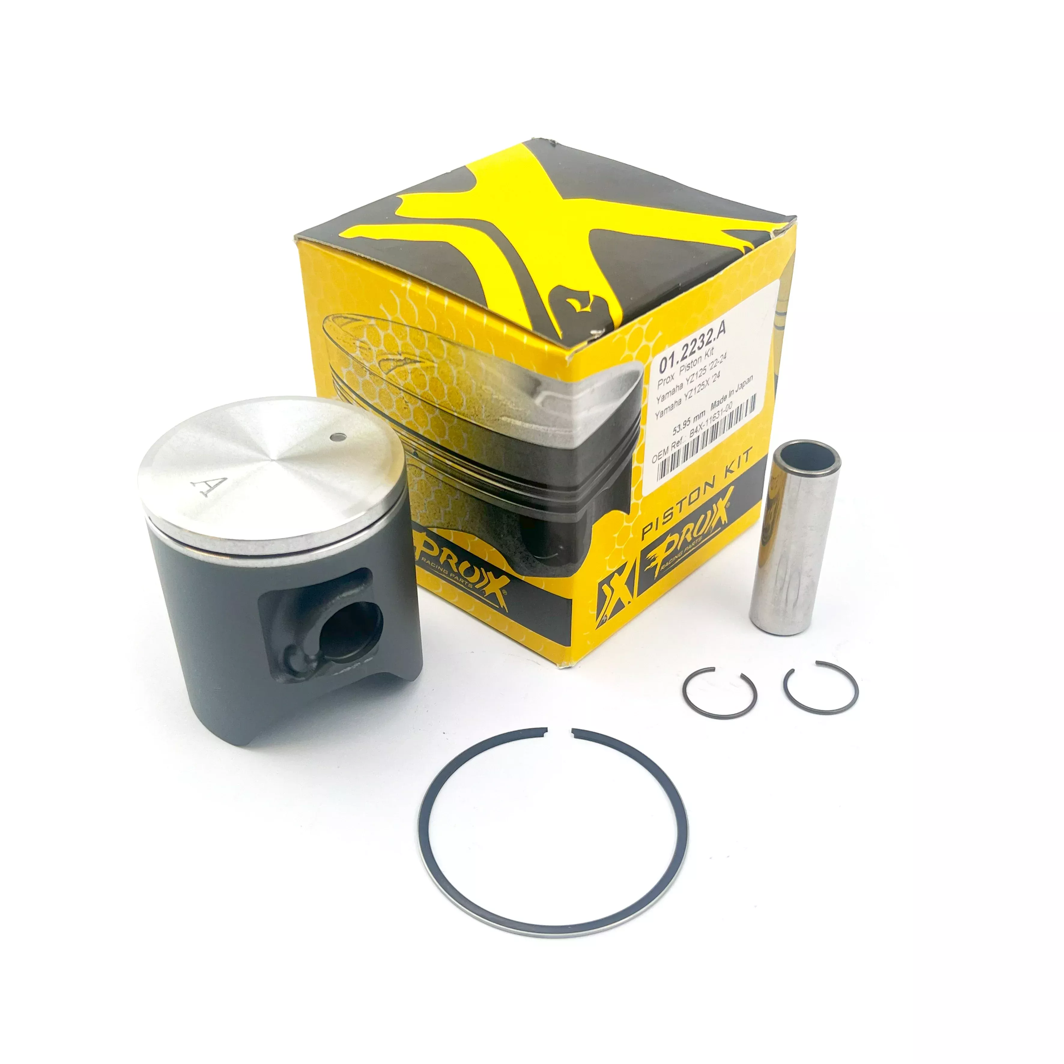 PISTON KIT 2022-2025 YZ125 54.00 C, PROX 01.2232.C YAMAHA MX