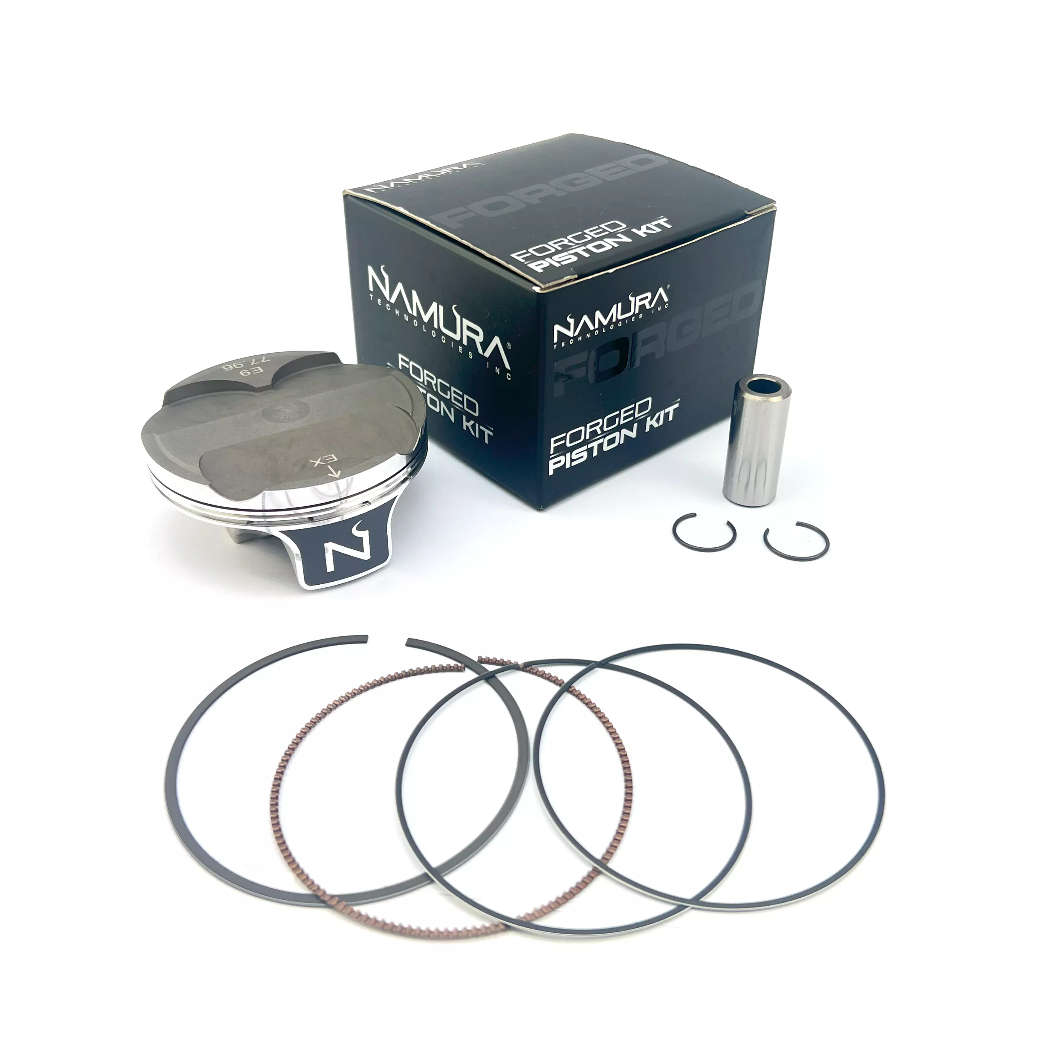 PISTON KIT 2022-22 KX250 Kawasaki 78mm, NAMURA FORGED FX-20035