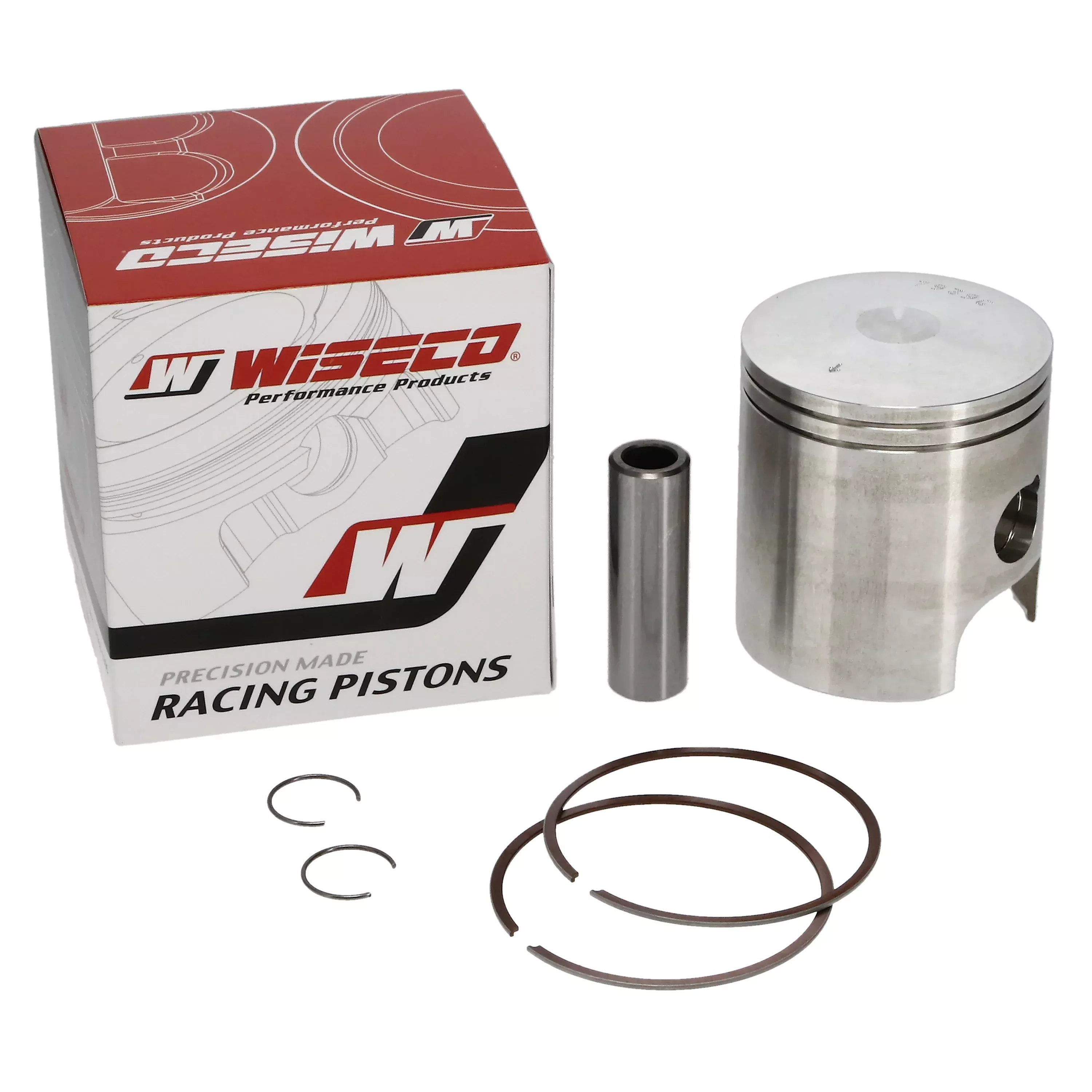PISTON KIT 3-06 KTM200SX 64.00, WISECO 825M06400 FORGED