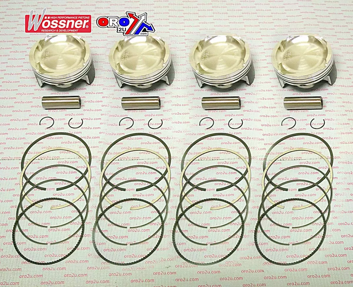 PISTON KIT/4 73.40mm SUZUKI GSXR1000 WOSSNER K8747DA-4