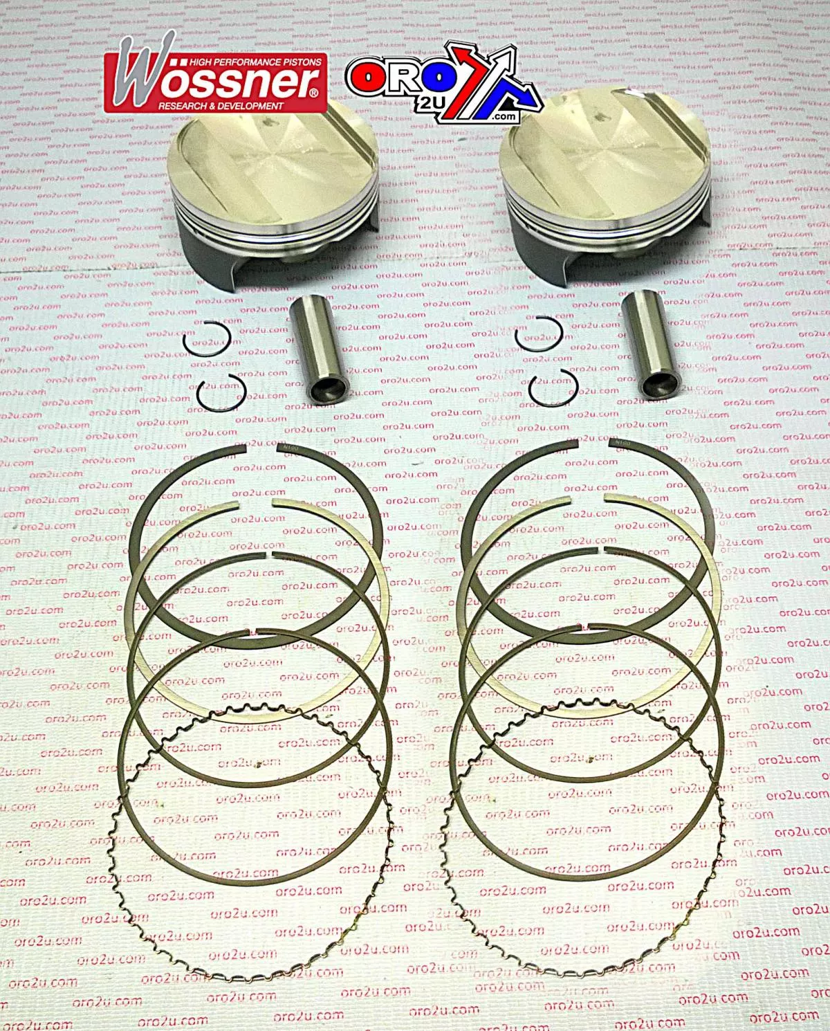 PISTON KIT ALL 998 999S DUCATI WOSSNER K8758DA-2