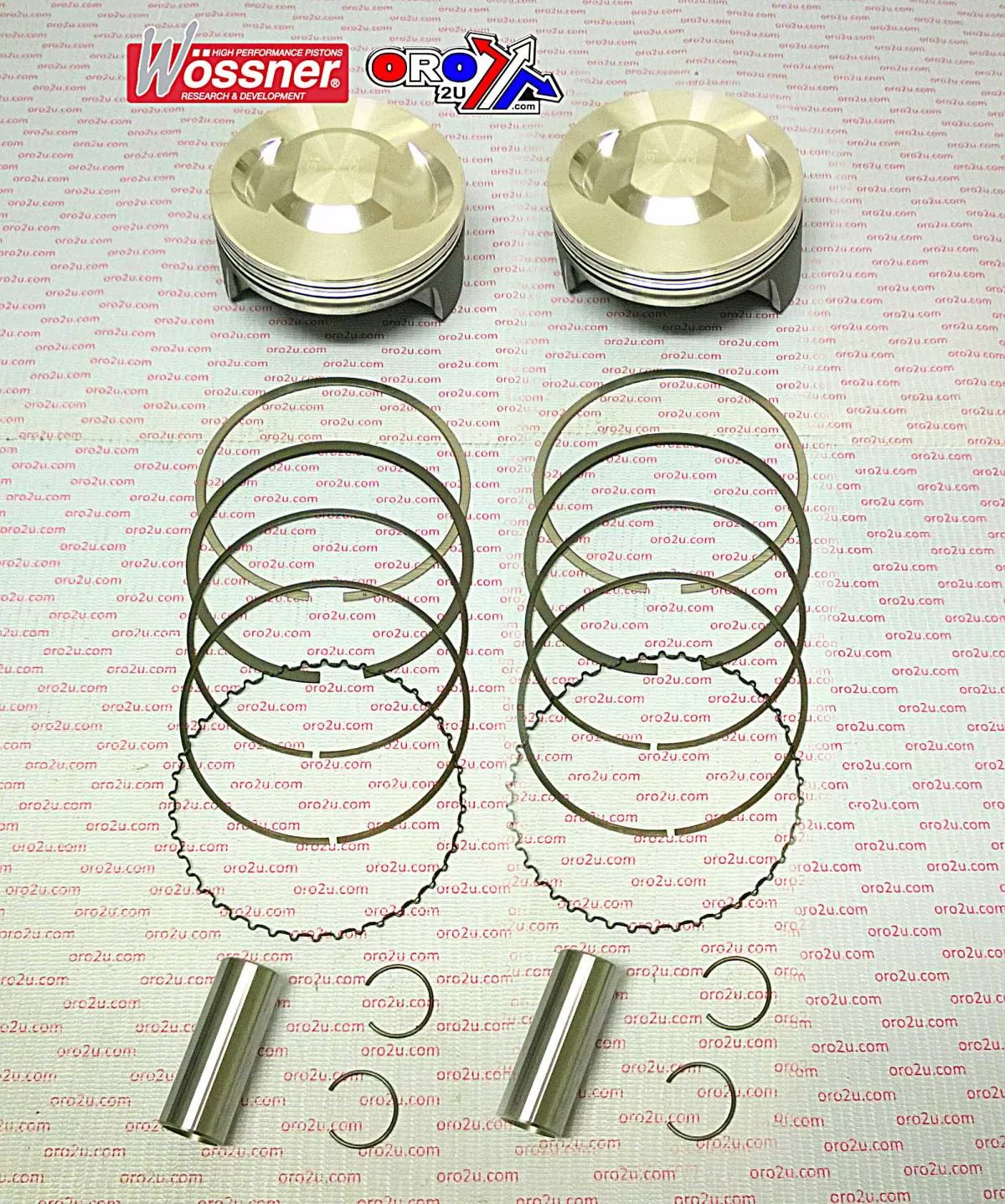 PISTON KIT ALL MONSTER 900 (2), WOSSNER K8545D200-2ROAD, SET/2
