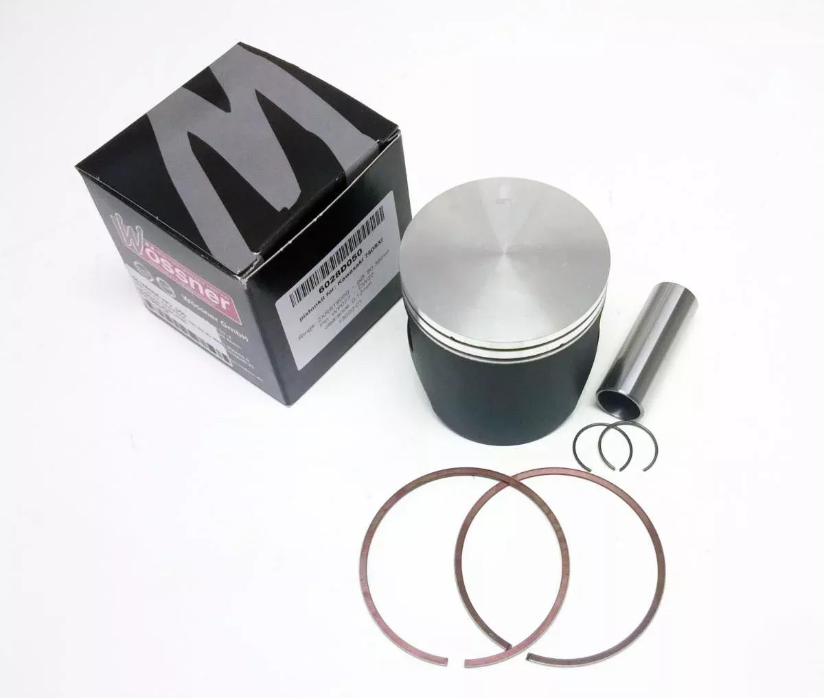 PISTON KIT KAWASAKI 750 SS 79.88MM, WOSSNER 6028DA