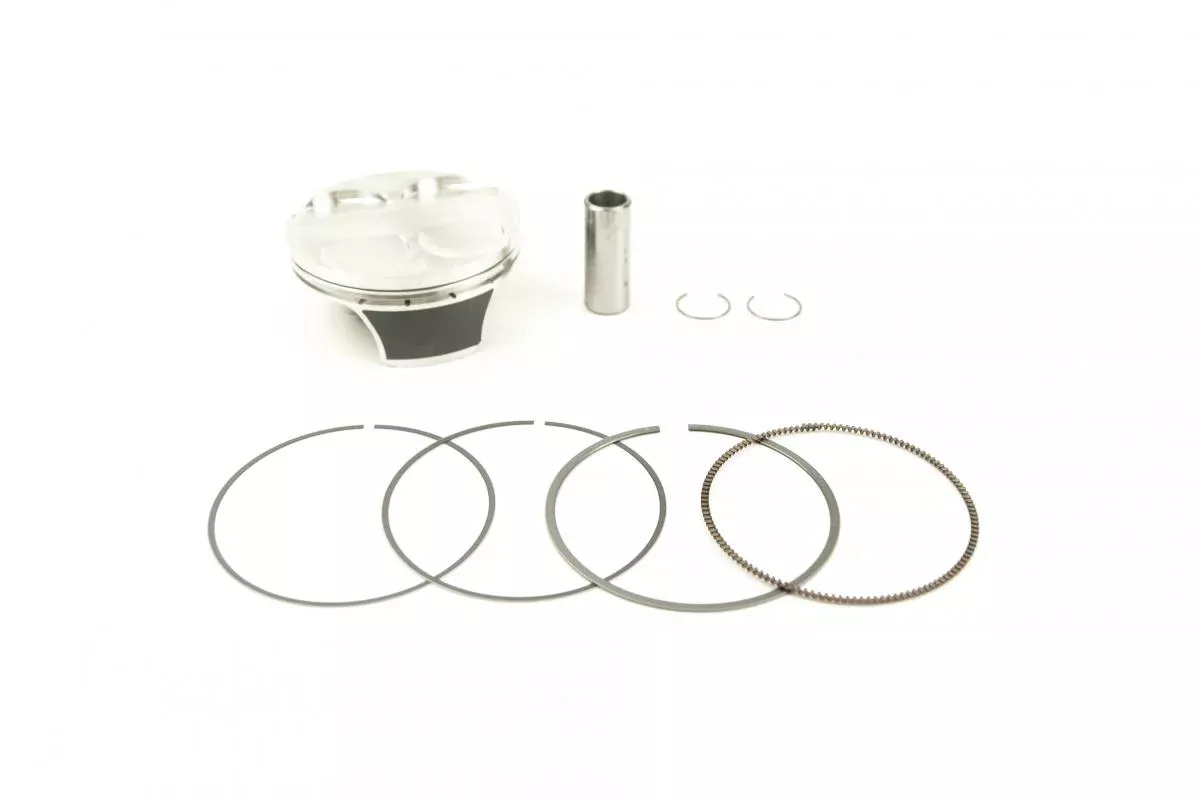 PISTON KIT KX250F 2017-18 13.7, WISECO 40165M07700B 77mm, ArmorGlide
