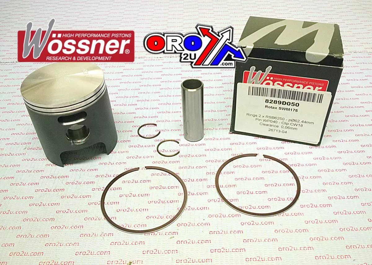 PISTON KIT ROTAX SWM175 63.50, WOSSNER 8289D150