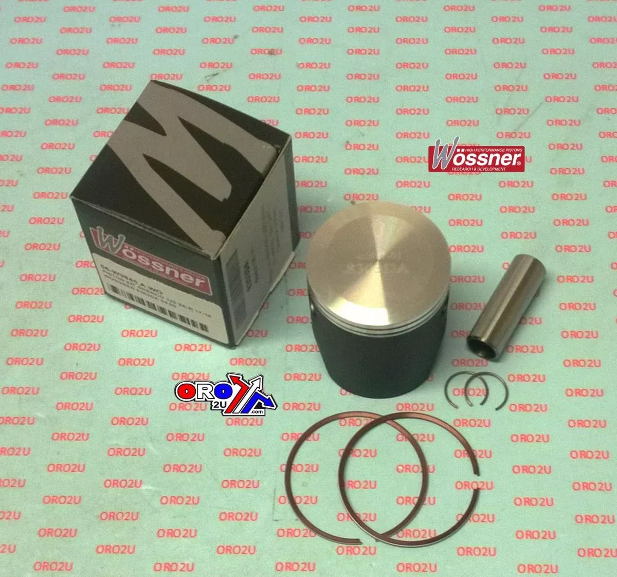 PISTON KIT SHERCO 125 SE-R 17-25, WOSSNER 8303DA 54.00