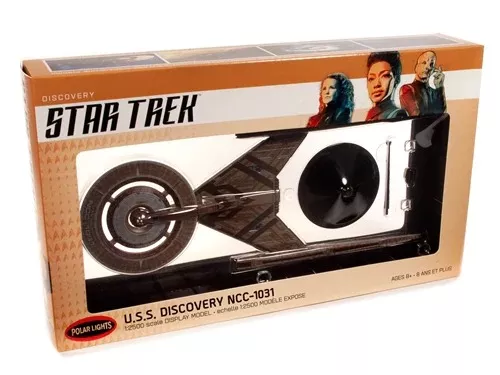 Polar Lights Star Trek Space Ship "U.S.S. Discovery NCC-1031"Star Trek: Discovery (1:2500 Scale SNAP Kit)