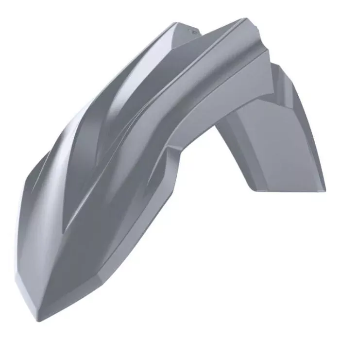 Polisport Plastics Front Fender Nardo Grey 8585200003 fits 2020-2024 Beta RR 125 2 Stroke, RR 200 2 Stroke, RR 250 2 Stroke, RR 300 2 Stroke, Rr-race Edition 125, Rr-race Edition 250, Rr-race Edition 300, Rr-race Edition 350 / 2023-2024 Beta RR 350
