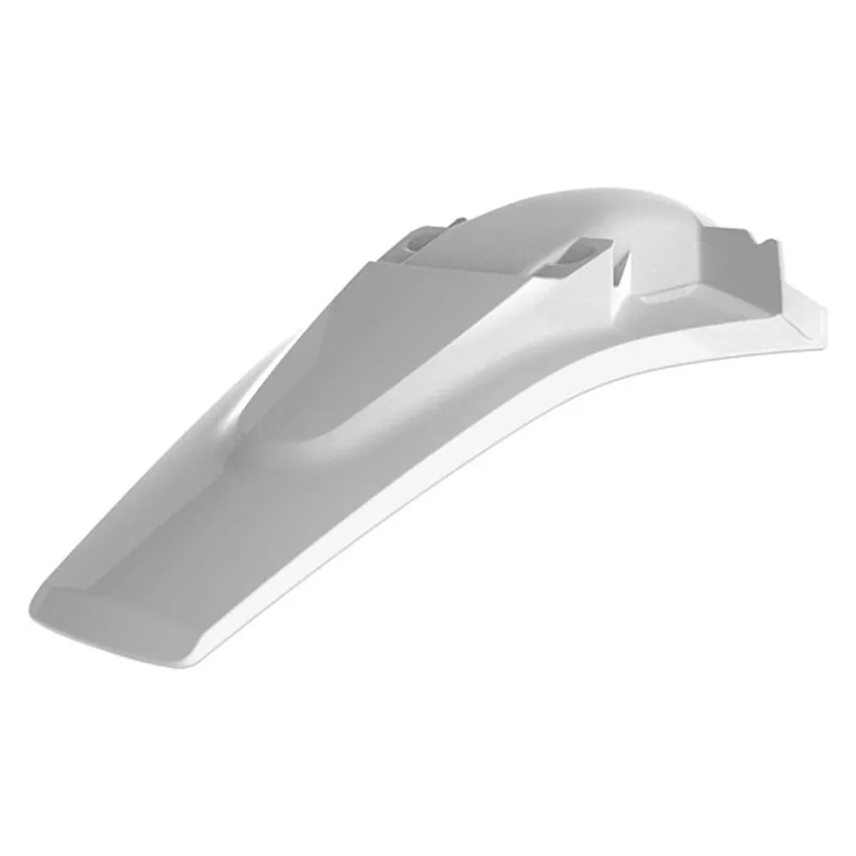 Polisport Plastics Rear Fender, White 8573100002 fits 2017-2019 Husqvarna FE250, FE350, FE450, FE501, TE150 / 2017-2018 Husqvarna TE250, TE300 / 2018-2019 Husqvarna TE250I / 2019 Husqvarna TE300I