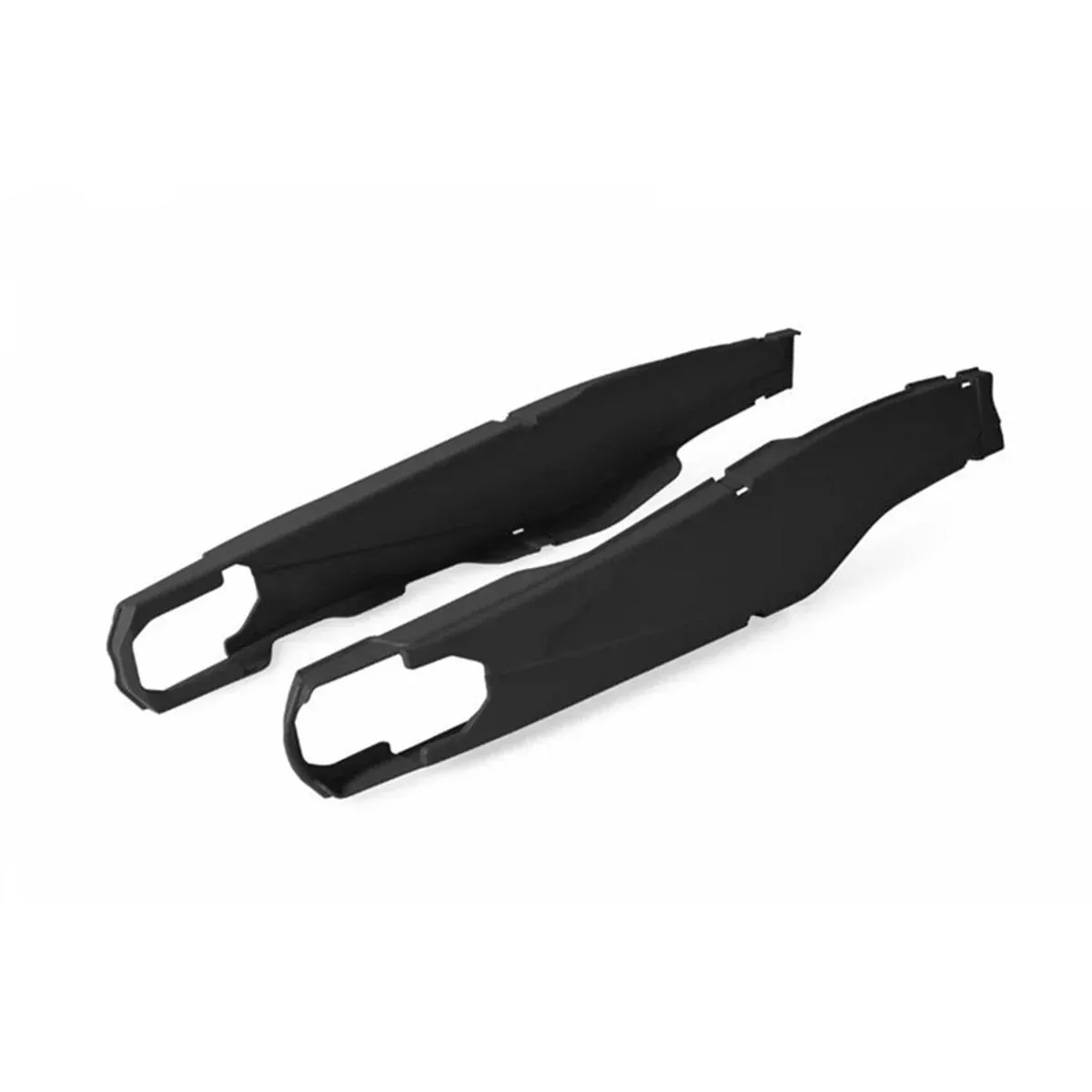 Polisport Plastics Swingarm Protectors, Black 8984800001 fits 2004-2007 Honda CR125R, CR250R