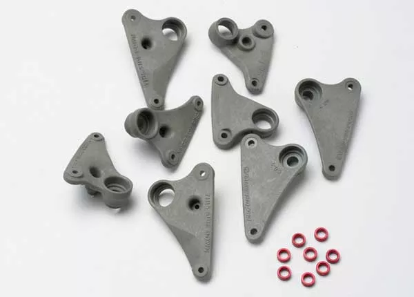 Progressive-2 Rocker Arm Set (90-T) w/ Red Aluminum Spacers (8)