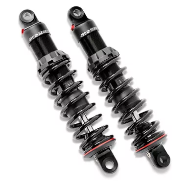 Progressive Suspension 490 Harley Shock Black 13.0" - 490-1008B