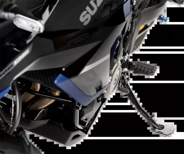 PUIG HI-Tech Parts Kickstand Pad Extension – Suzuki – GS/V-Strom